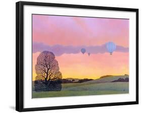 Balloon Race, 2004-Ann Brain-Framed Giclee Print