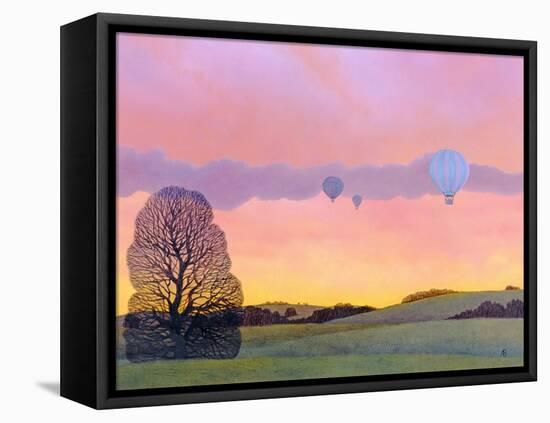 Balloon Race, 2004-Ann Brain-Framed Stretched Canvas