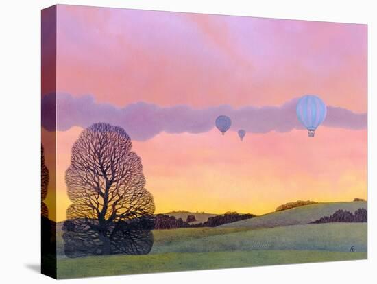 Balloon Race, 2004-Ann Brain-Stretched Canvas