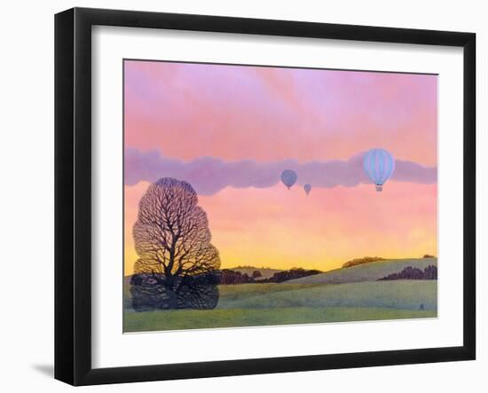 Balloon Race, 2004-Ann Brain-Framed Giclee Print