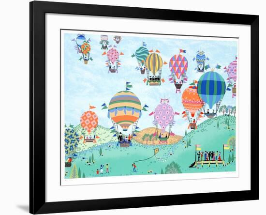 Balloon Race-Jack Hofflander-Framed Collectable Print