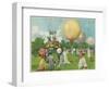 Balloon Rally at Hurlingham-null-Framed Photographic Print