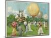 Balloon Rally at Hurlingham-null-Mounted Photographic Print