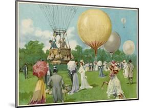 Balloon Rally at Hurlingham-null-Mounted Photographic Print