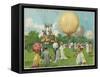 Balloon Rally at Hurlingham-null-Framed Stretched Canvas