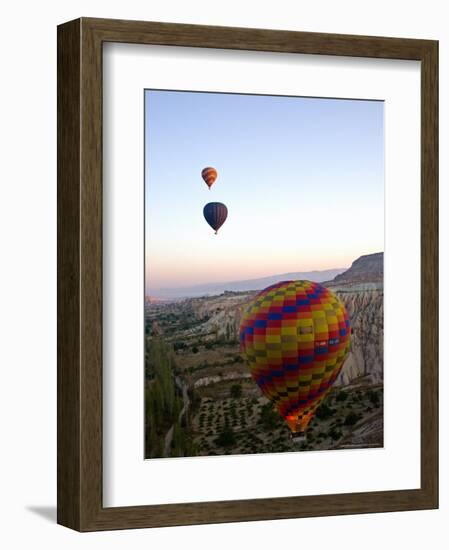 Balloon Ride over Cappadocia, Turkey-Joe Restuccia III-Framed Photographic Print