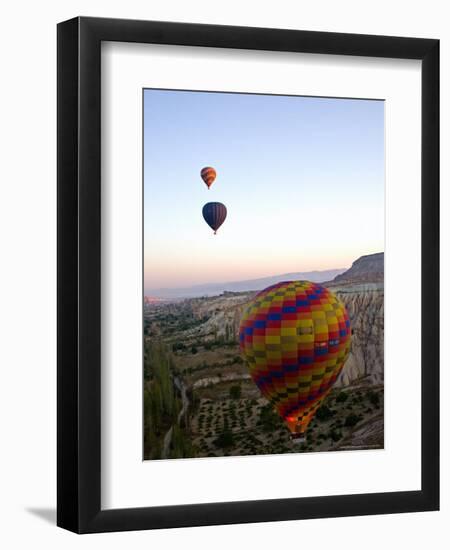 Balloon Ride over Cappadocia, Turkey-Joe Restuccia III-Framed Photographic Print