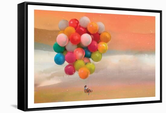 Balloon Ride-Nancy Tillman-Framed Stretched Canvas