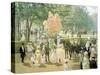 Balloon Seller-Alan Maley-Stretched Canvas