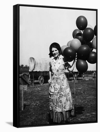 Balloon Seller-null-Framed Stretched Canvas