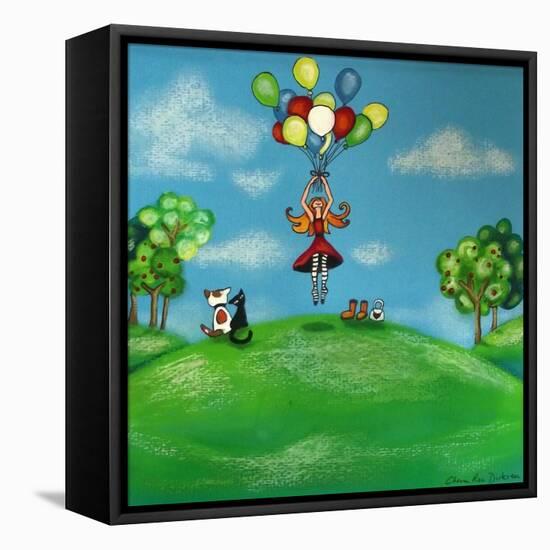 Balloon Therapy-Cherie Roe Dirksen-Framed Stretched Canvas
