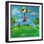 Balloon Therapy-Cherie Roe Dirksen-Framed Giclee Print