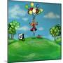 Balloon Therapy-Cherie Roe Dirksen-Mounted Giclee Print