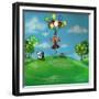 Balloon Therapy-Cherie Roe Dirksen-Framed Giclee Print