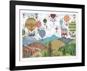 Balloon Trips-Jack Hofflander-Framed Collectable Print