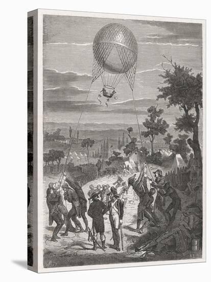 Balloon Used by the French for Reconnaisance During the Revolutionary War Notably-null-Stretched Canvas