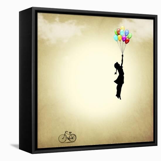 Balloon-Mark Ashkenazi-Framed Stretched Canvas