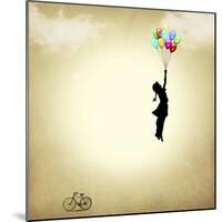 Balloon-Mark Ashkenazi-Mounted Giclee Print