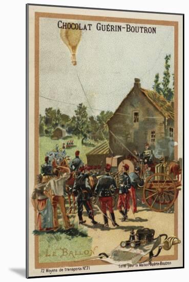 Balloon-null-Mounted Giclee Print