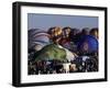 Ballooning, Albuquerque, Nm, Albuquerque, New Mexico, USA-Paul Sutton-Framed Photographic Print