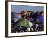 Ballooning, Albuquerque, Nm, Albuquerque, New Mexico, USA-Paul Sutton-Framed Photographic Print