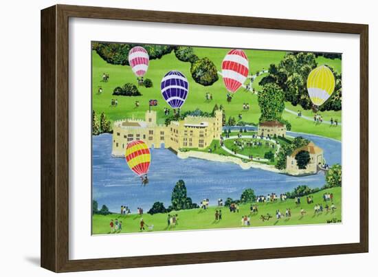 Ballooning at Leeds Castle-Judy Joel-Framed Giclee Print