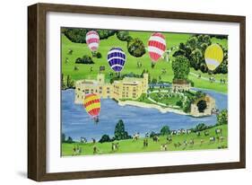 Ballooning at Leeds Castle-Judy Joel-Framed Giclee Print