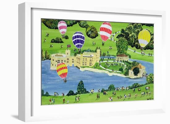 Ballooning at Leeds Castle-Judy Joel-Framed Giclee Print