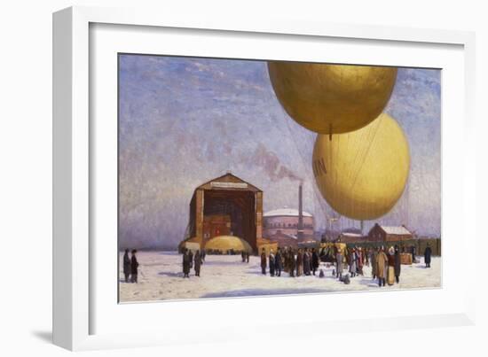 Ballooning at the Berliner Verein Fur Luftfahrt-Philipp Braumuller-Framed Giclee Print