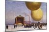 Ballooning at the Berliner Verein Fur Luftfahrt-Philipp Braumuller-Mounted Giclee Print