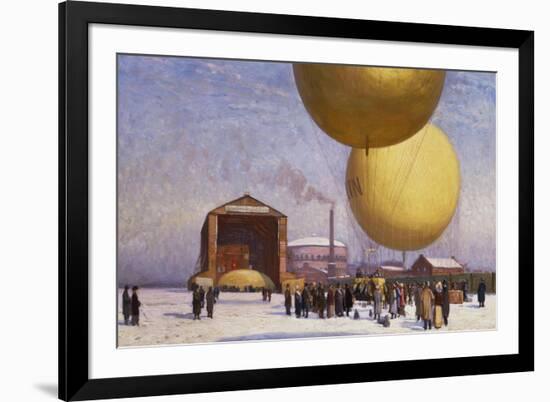 Ballooning at the Berliner Verein Fur Luftfahrt-Philipp Braumuller-Framed Giclee Print