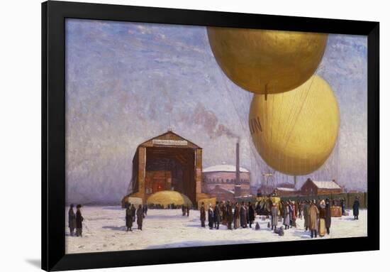 Ballooning at the Berliner Verein Fur Luftfahrt-Philipp Braumuller-Framed Giclee Print