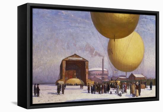 Ballooning at the Berliner Verein Fur Luftfahrt-Philipp Braumuller-Framed Stretched Canvas