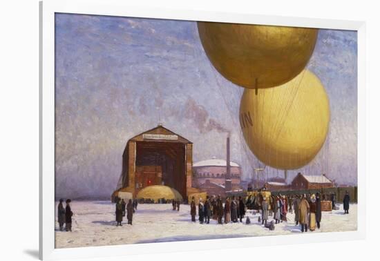 Ballooning at the Berliner Verein Fur Luftfahrt-Philipp Braumuller-Framed Giclee Print
