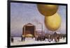 Ballooning at the Berliner Verein Fur Luftfahrt-Philipp Braumuller-Framed Giclee Print