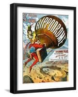 Ballooning At The Hippodrome-null-Framed Art Print