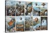 Ballooning History from 1783 to 1883-Science Source-Stretched Canvas