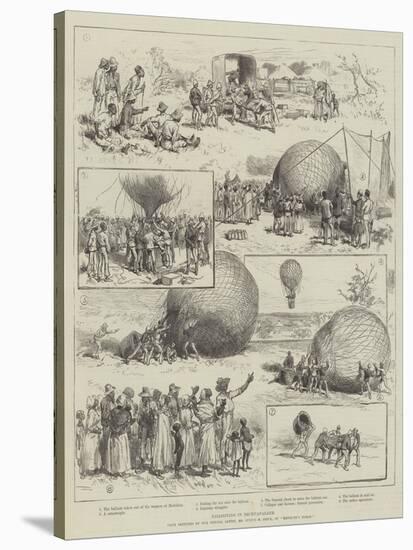 Ballooning in Bechuanaland-Julius Mandes Price-Stretched Canvas