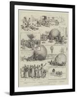 Ballooning in Bechuanaland-Julius Mandes Price-Framed Giclee Print