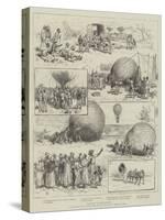Ballooning in Bechuanaland-Julius Mandes Price-Stretched Canvas