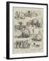 Ballooning in Bechuanaland-Julius Mandes Price-Framed Giclee Print
