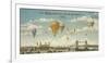 Ballooning Over London-Isiah and Benjamin Lane-Framed Giclee Print