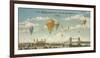 Ballooning Over London-Isiah and Benjamin Lane-Framed Giclee Print