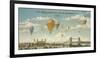 Ballooning Over London-Isiah and Benjamin Lane-Framed Giclee Print