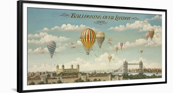 Ballooning Over London-Isiah and Benjamin Lane-Framed Giclee Print