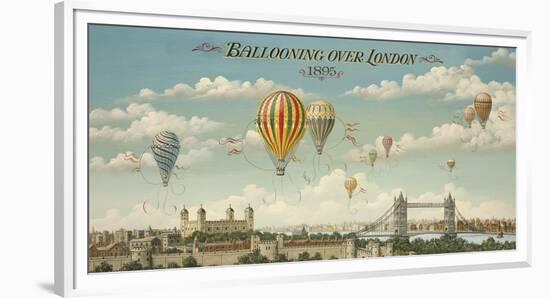 Ballooning Over London-Isiah and Benjamin Lane-Framed Giclee Print