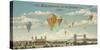 Ballooning Over London-Isiah and Benjamin Lane-Stretched Canvas