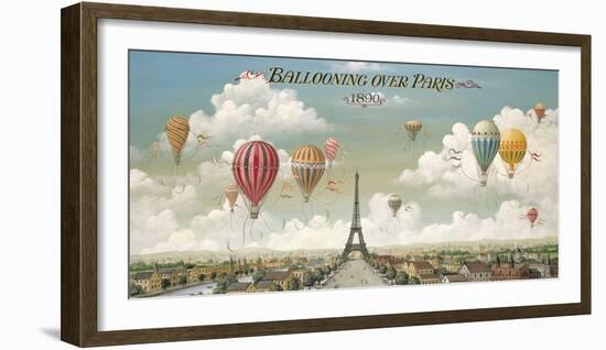 Ballooning Over Paris-Isiah and Benjamin Lane-Framed Giclee Print