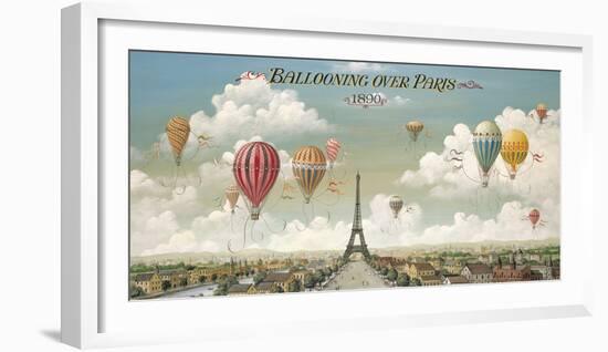 Ballooning Over Paris-Isiah and Benjamin Lane-Framed Giclee Print