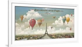 Ballooning Over Paris-Isiah and Benjamin Lane-Framed Giclee Print